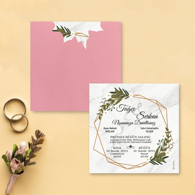 Beren Kare Davetiye 1803 - Detay Görseli 6